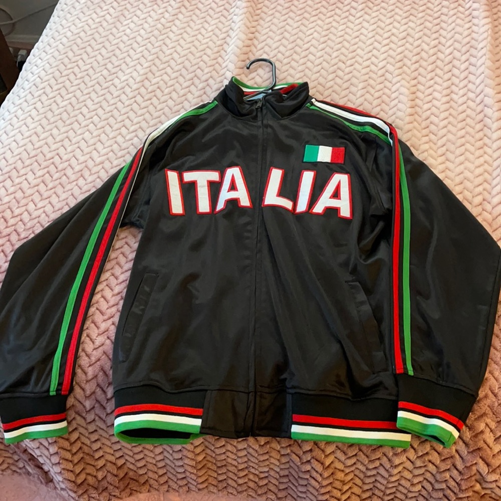 ITALIA zip hoodie
